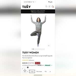 NWT Women's tuxy